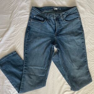 Lee Women's Classic Blue Straight Leg Jeans
